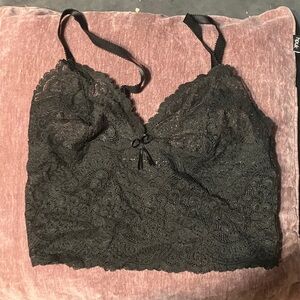 Victoria's Secret Black Lace Bralette